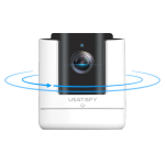 Usatisfy X1 無線免安裝360°智能旋轉雙向語音雲儲存高清攝錄機Pro 2.0 (移動充電版)